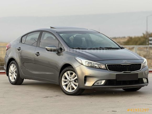 2017 CERATO 1.6 CRDI CONCEPT TECHNO PLUS SUNROOF DCT DEĞİŞENSİZ
