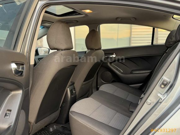 2017 CERATO 1.6 CRDI CONCEPT TECHNO PLUS SUNROOF DCT DEĞİŞENSİZ