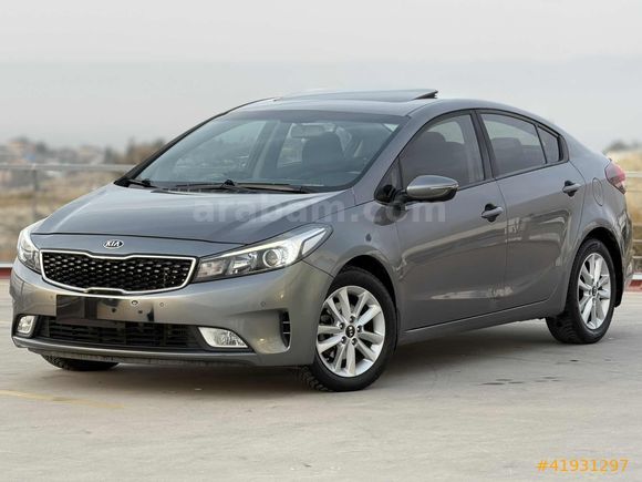 2017 CERATO 1.6 CRDI CONCEPT TECHNO PLUS SUNROOF DCT DEĞİŞENSİZ