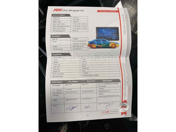 Sahibinden Ford Focus 1.6 TDCi Collection 2008 Model 