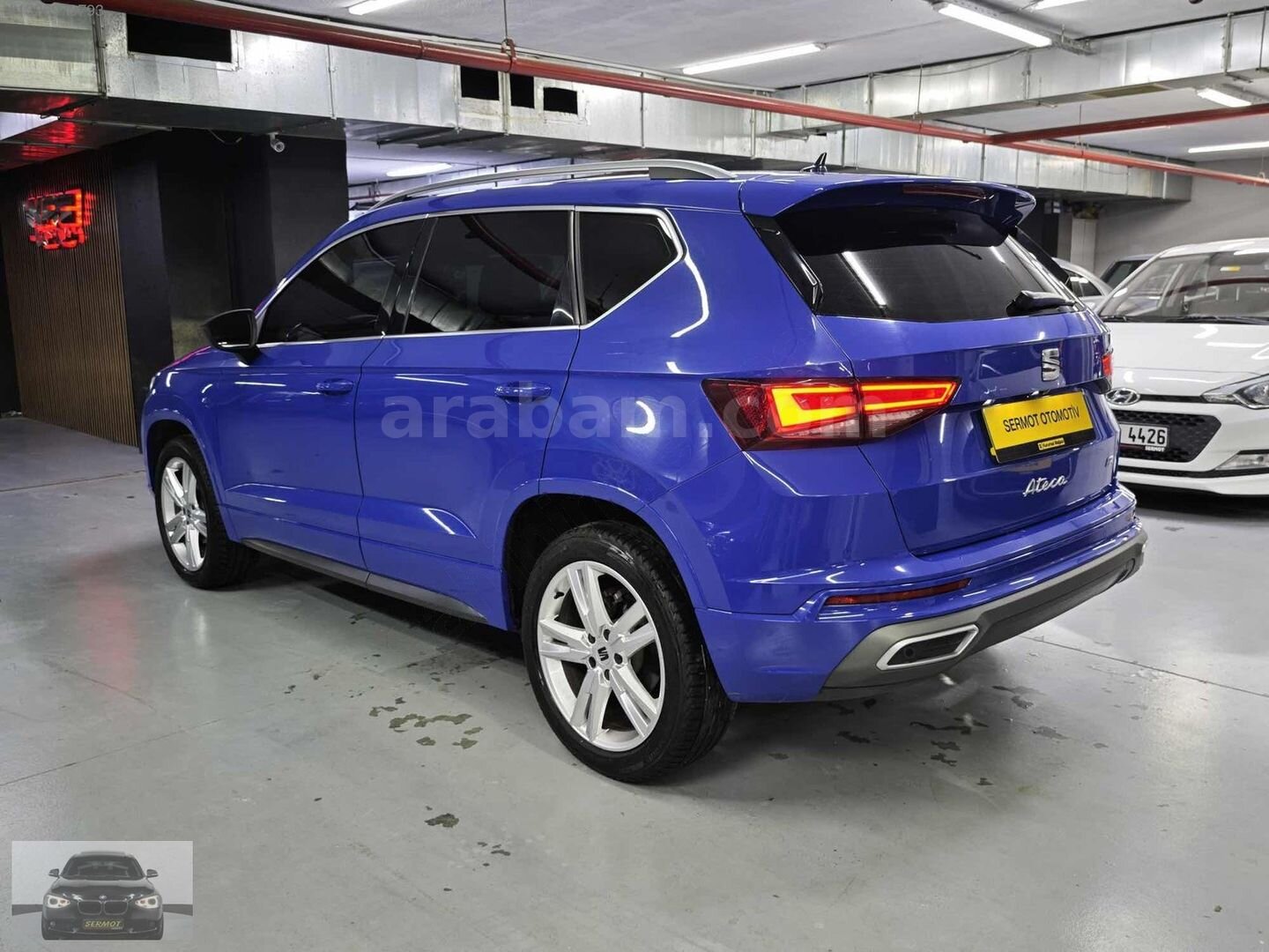 Galeriden Seat Ateca 1.5 EcoTSI FR 2020 Model İstanbul 39.000 km Mavi 4