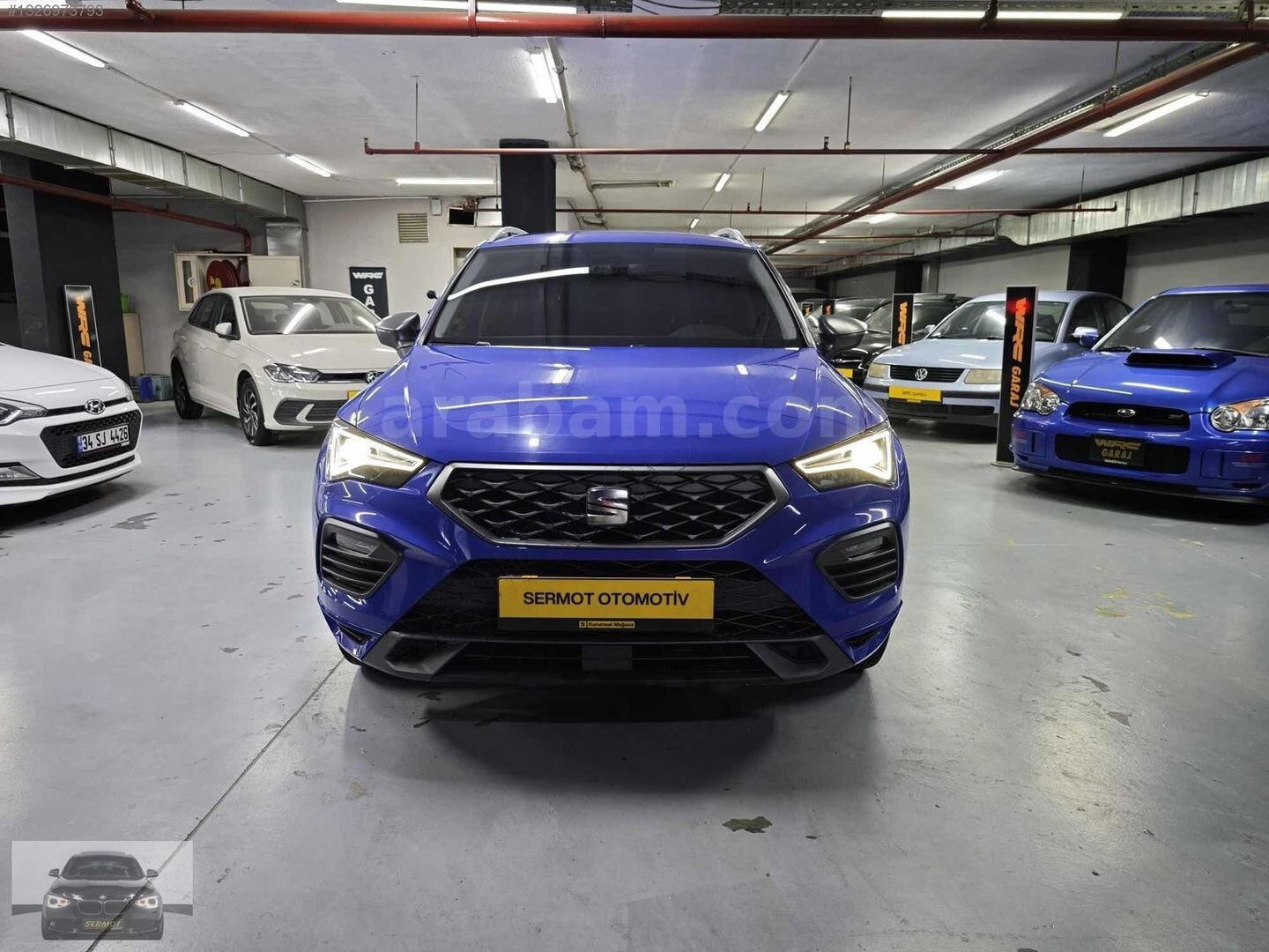 Galeriden Seat Ateca 1.5 EcoTSI FR 2020 Model İstanbul 39.000 km Mavi 2