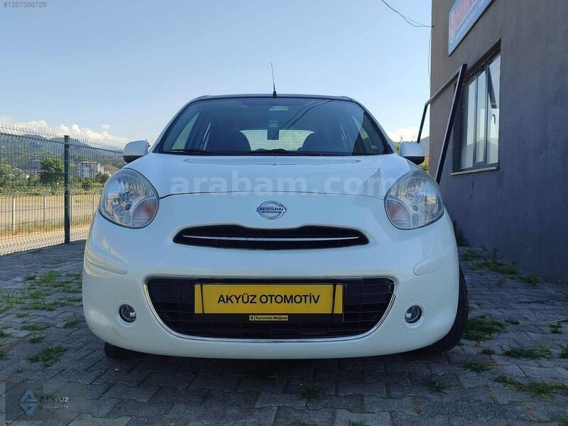 Galeriden Nissan Micra 1.2 Platinum 2012 Model İstanbul 102.000 km Beyaz