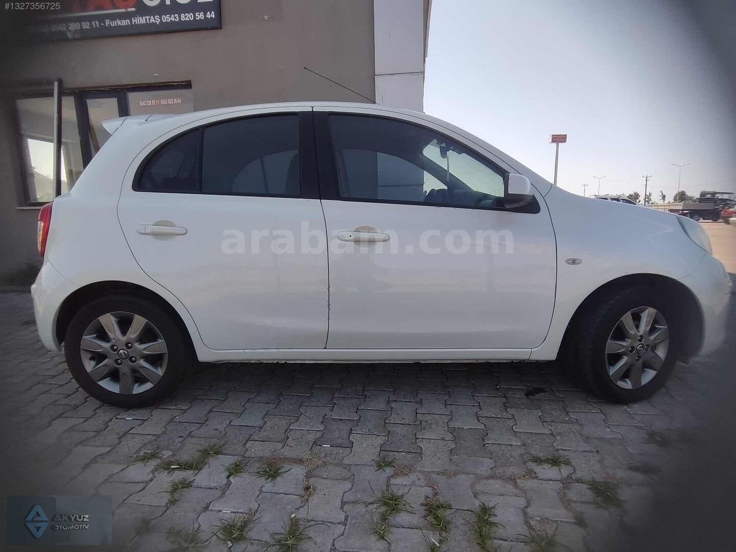 Galeriden Nissan Micra 1.2 Platinum 2012 Model İstanbul 102.000 km Beyaz 3