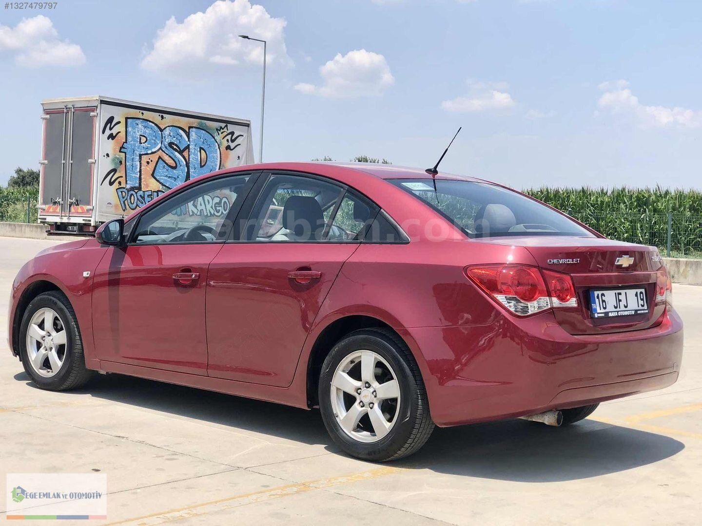 Galeriden Chevrolet Cruze 1.6 LS Plus 2010 Model İzmir 217.000 km Kırmızı 5
