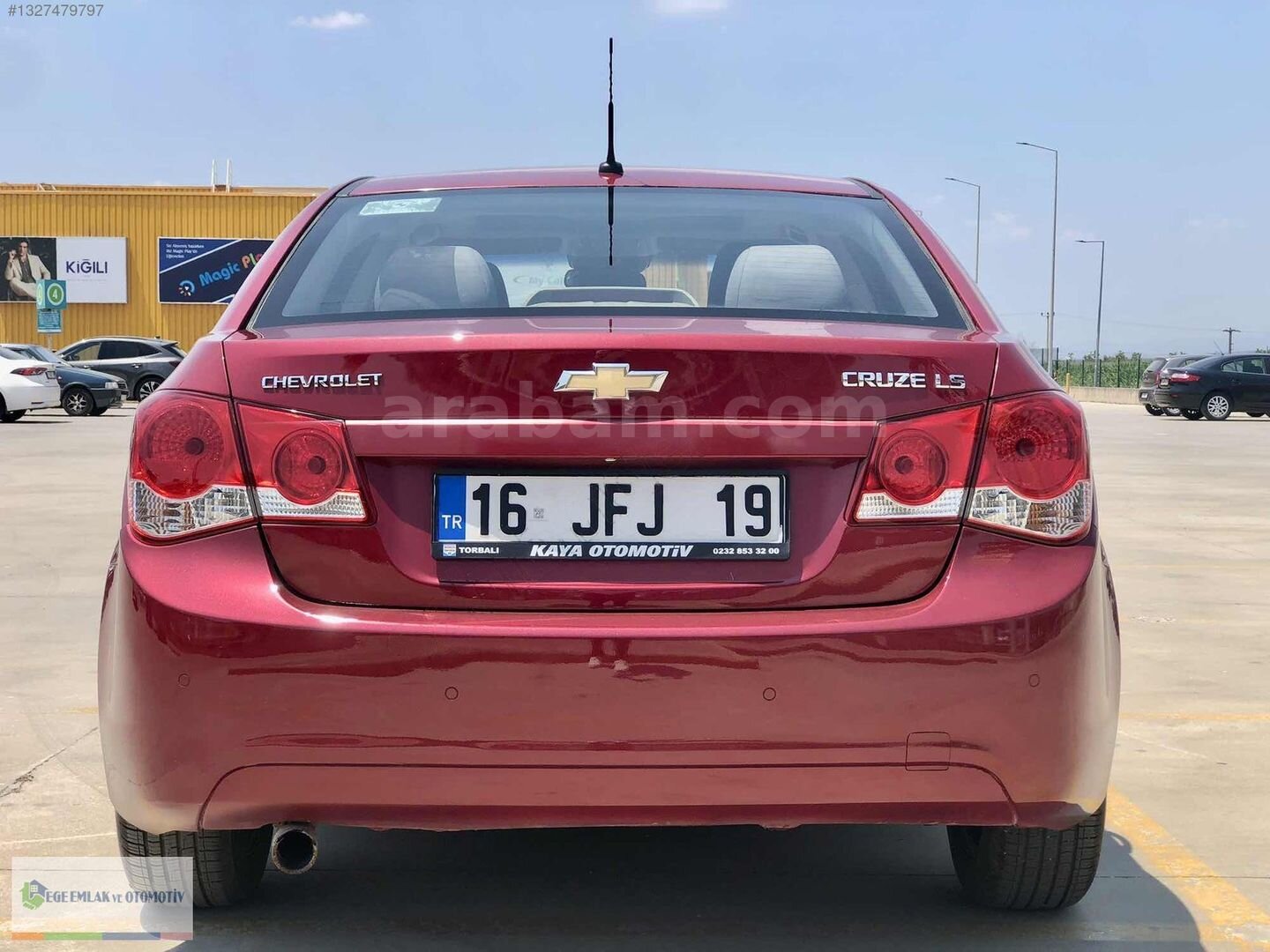 Galeriden Chevrolet Cruze 1.6 LS Plus 2010 Model İzmir 217.000 km Kırmızı 4