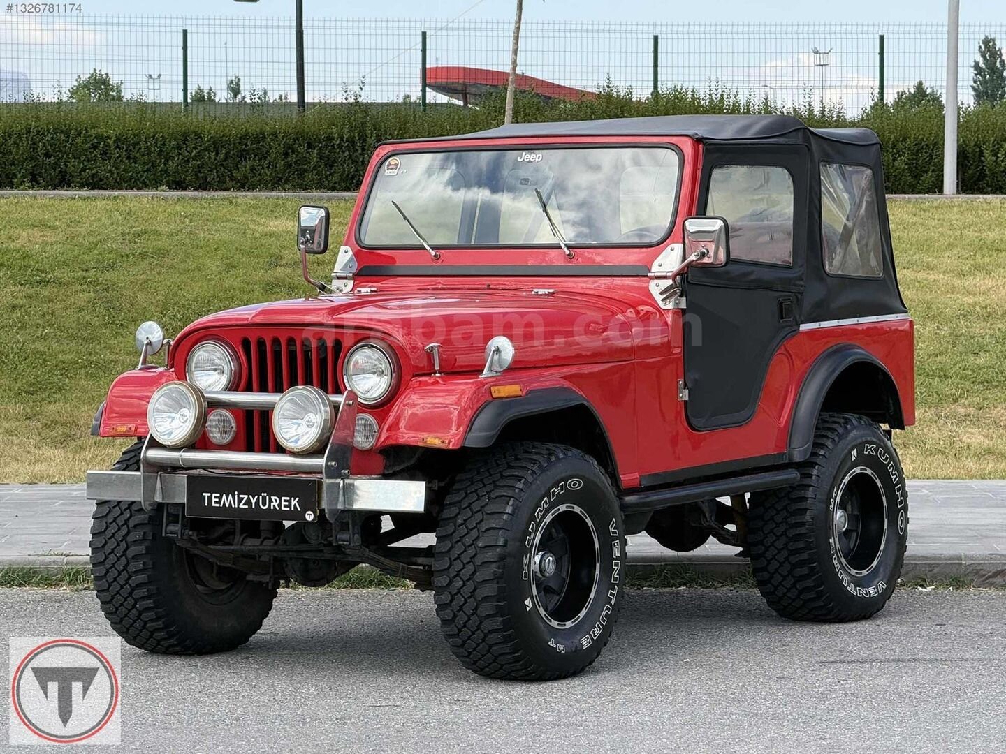 Galeriden Jeep CJ CJ-5 1979 Model Kayseri 260.000 km Kırmızı 3