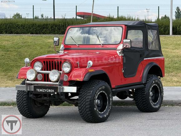 TEMİZYÜREK AUTO 1979 JEEP CJ-5 SIFIR RESTORE MASRAFSIZ