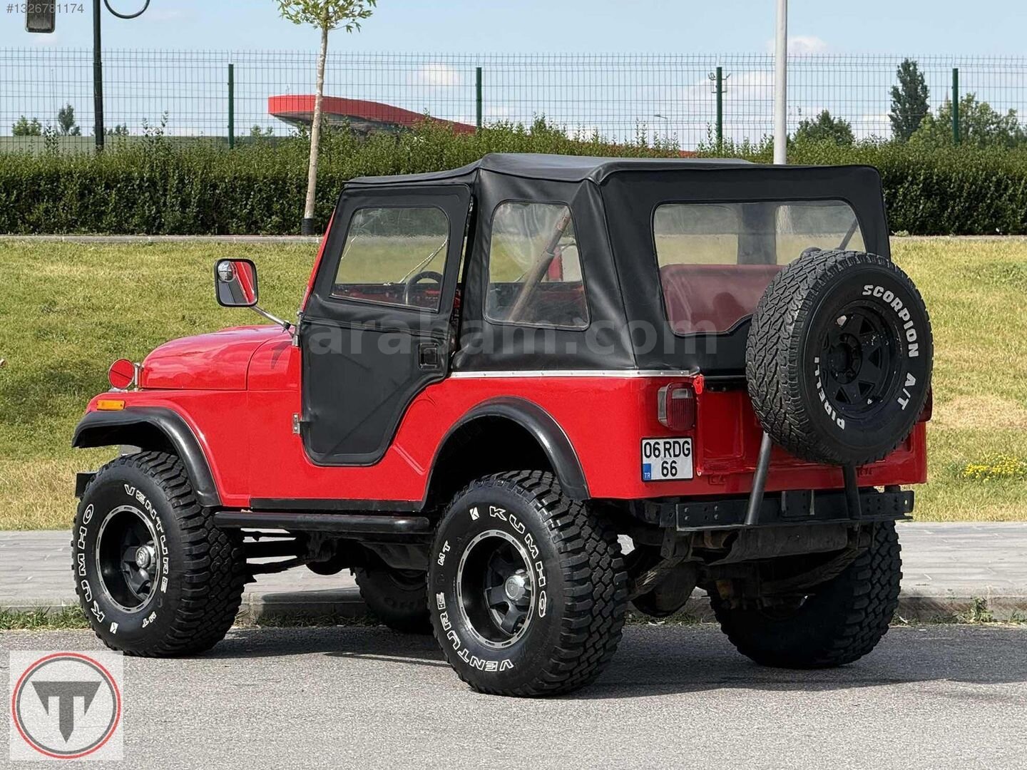 Galeriden Jeep CJ CJ-5 1979 Model Kayseri 260.000 km Kırmızı 7