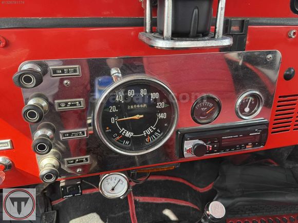 TEMİZYÜREK AUTO 1979 JEEP CJ-5 SIFIR RESTORE MASRAFSIZ