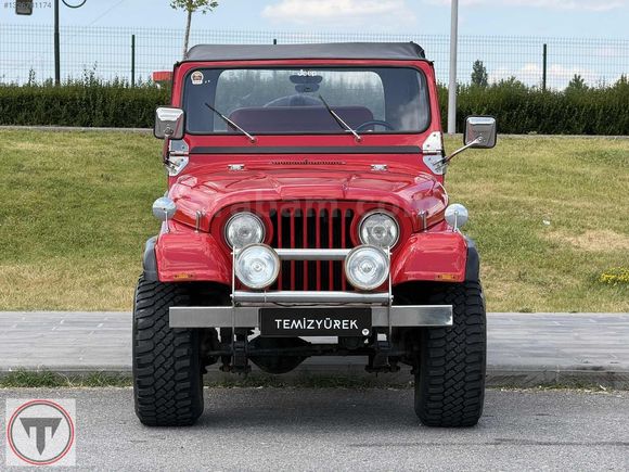 TEMİZYÜREK AUTO 1979 JEEP CJ-5 SIFIR RESTORE MASRAFSIZ