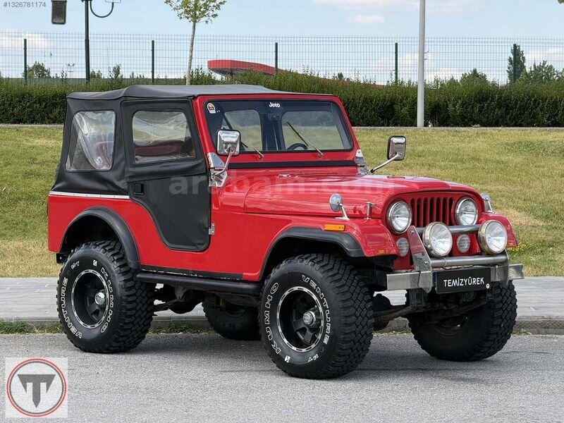 Galeriden Jeep CJ CJ-5 1979 Model Kayseri 260.000 km Kırmızı