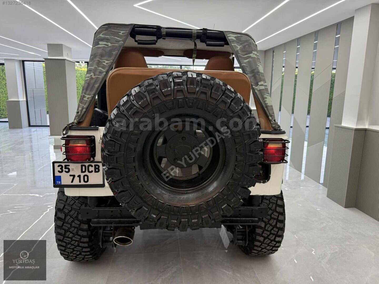 Galeriden Jeep CJ CJ-5 1977 Model Aydın 48.000 km Beyaz 4
