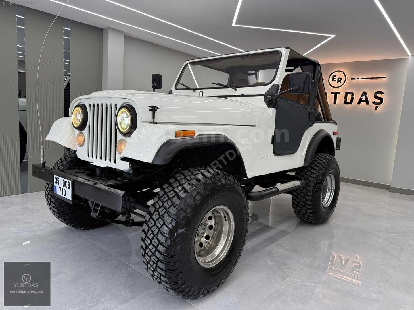 Galeriden Jeep CJ CJ-5 1977 Model Aydın 48.000 km Beyaz 2