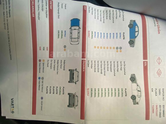 Sahibinden Renault Megane 1.5 dCi Touch 2017 Model 