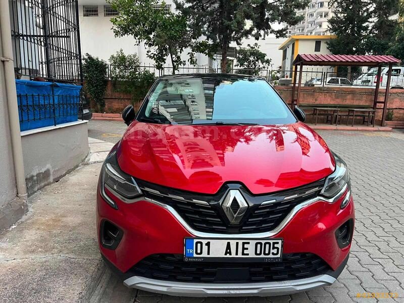 Galeriden Renault Captur 1.3 TCe Icon 2021 Model Adana 53.500 km Kırmızı