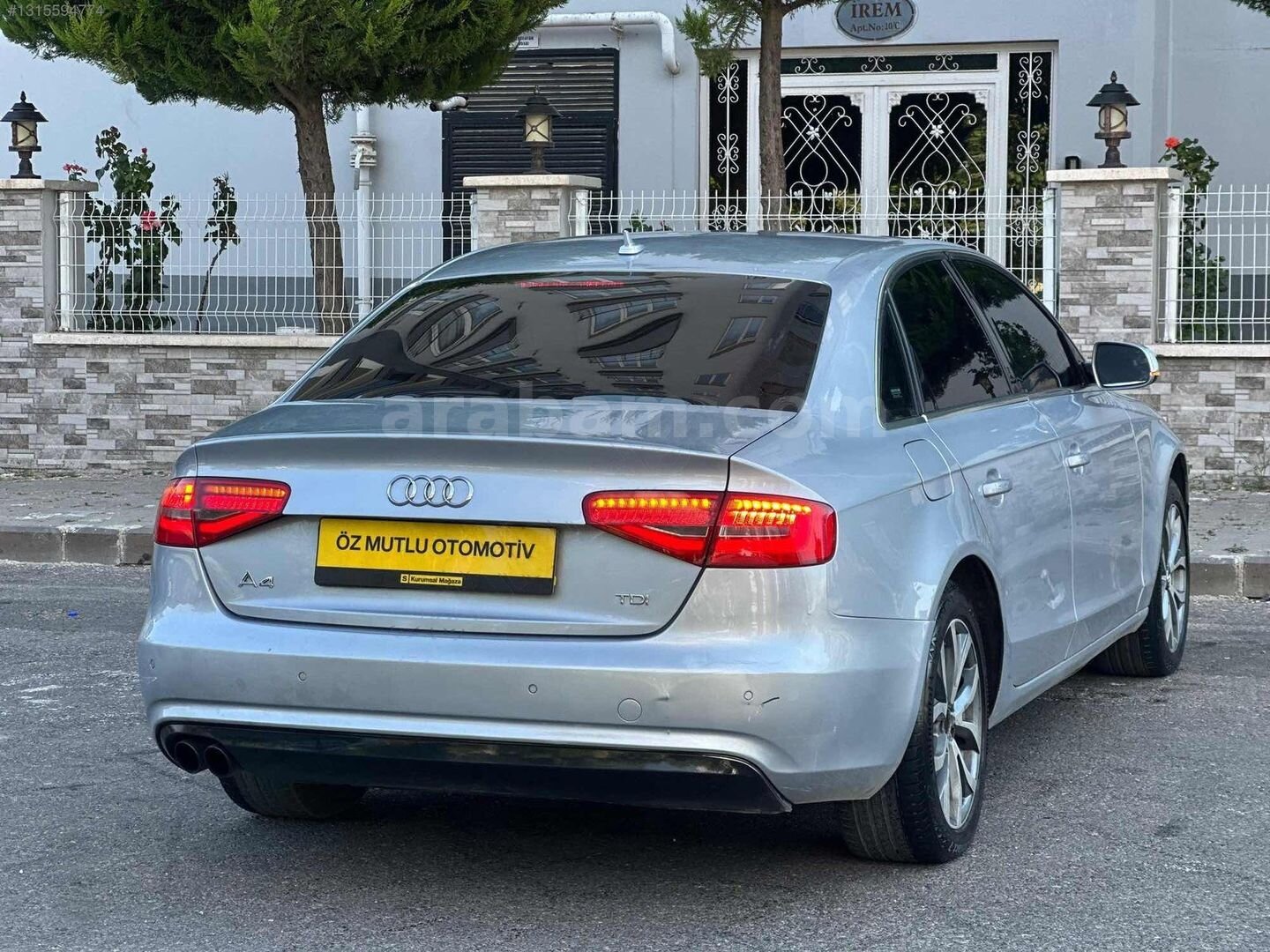 Galeriden Audi A4 Sedan 2.0 TDI 2014 Model Gaziantep 345.000 km Gri 7