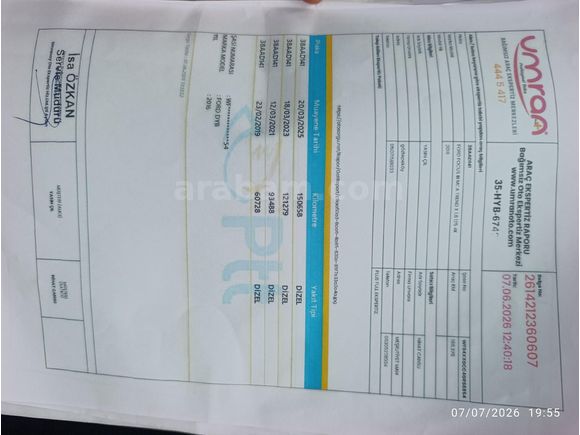 Galeriden Ford Focus 1.5 TDCi Trend X 2016 Model Hatay