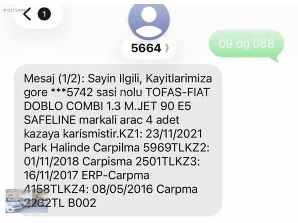 2015 1.3 MJET SAFELİNE DEĞİŞENSİZ