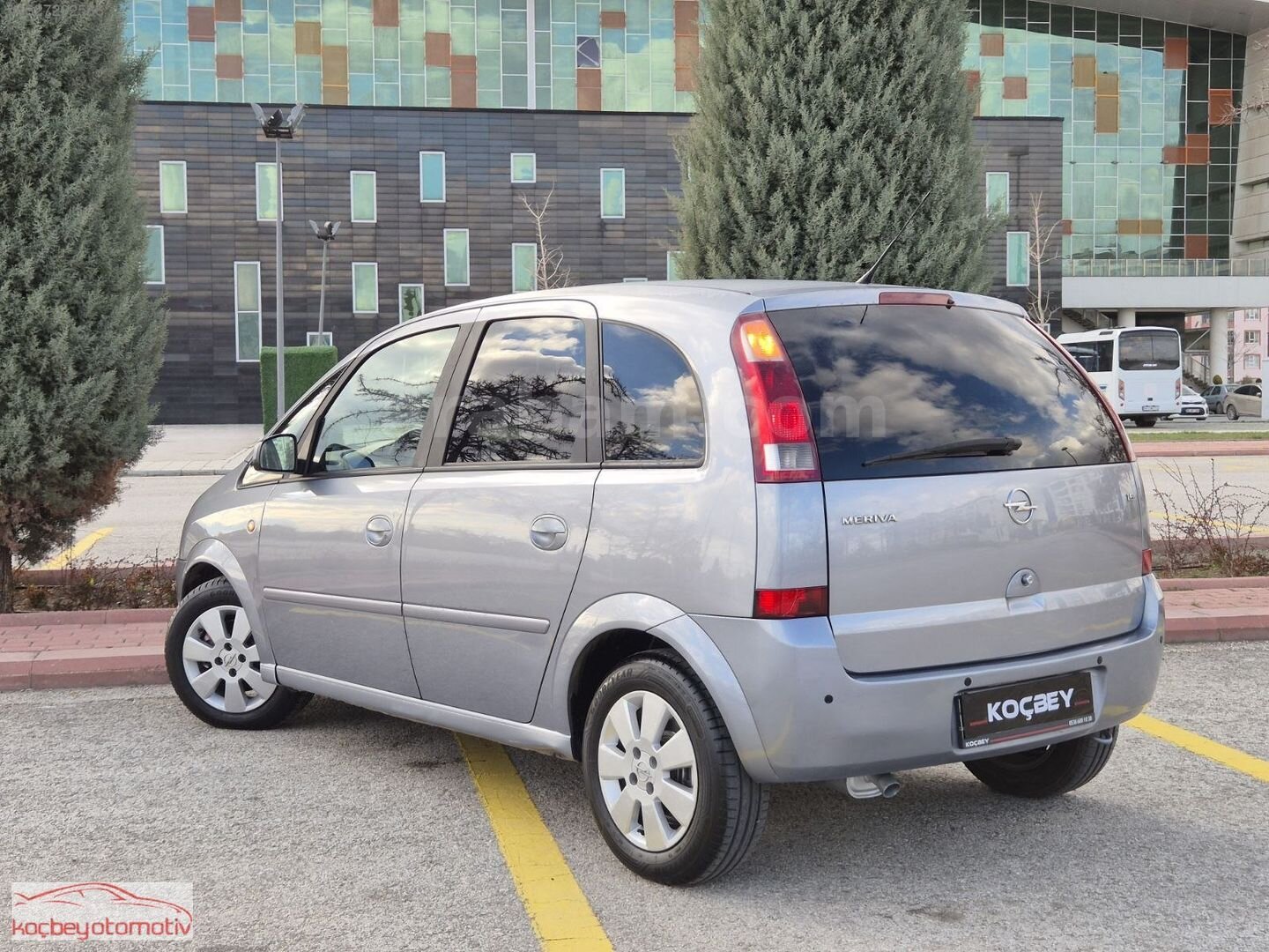 Galeriden Opel Meriva 1.6 Cosmo 2004 Model Konya 250.000 km Gri 6