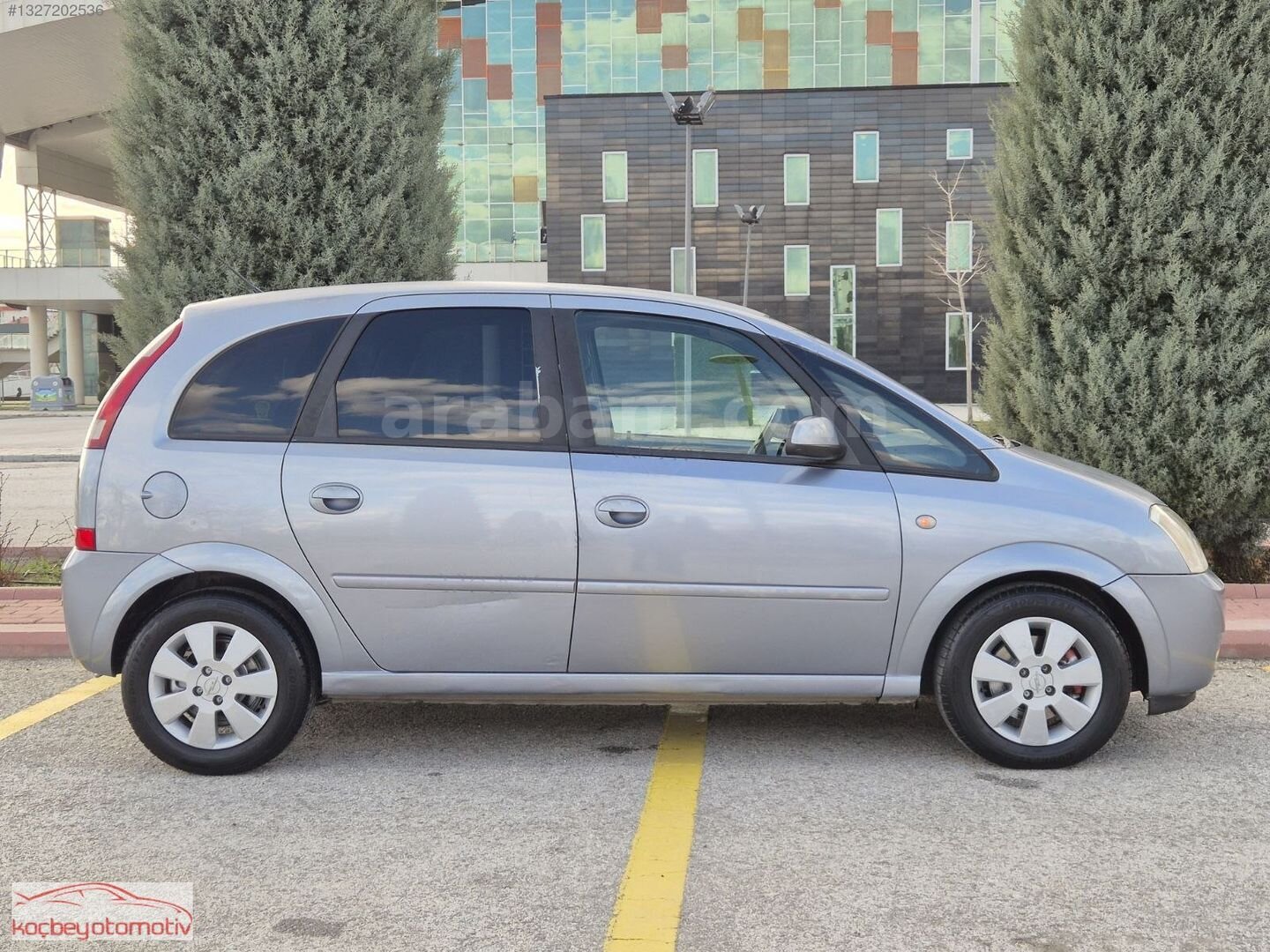 Galeriden Opel Meriva 1.6 Cosmo 2004 Model Konya 250.000 km Gri 4