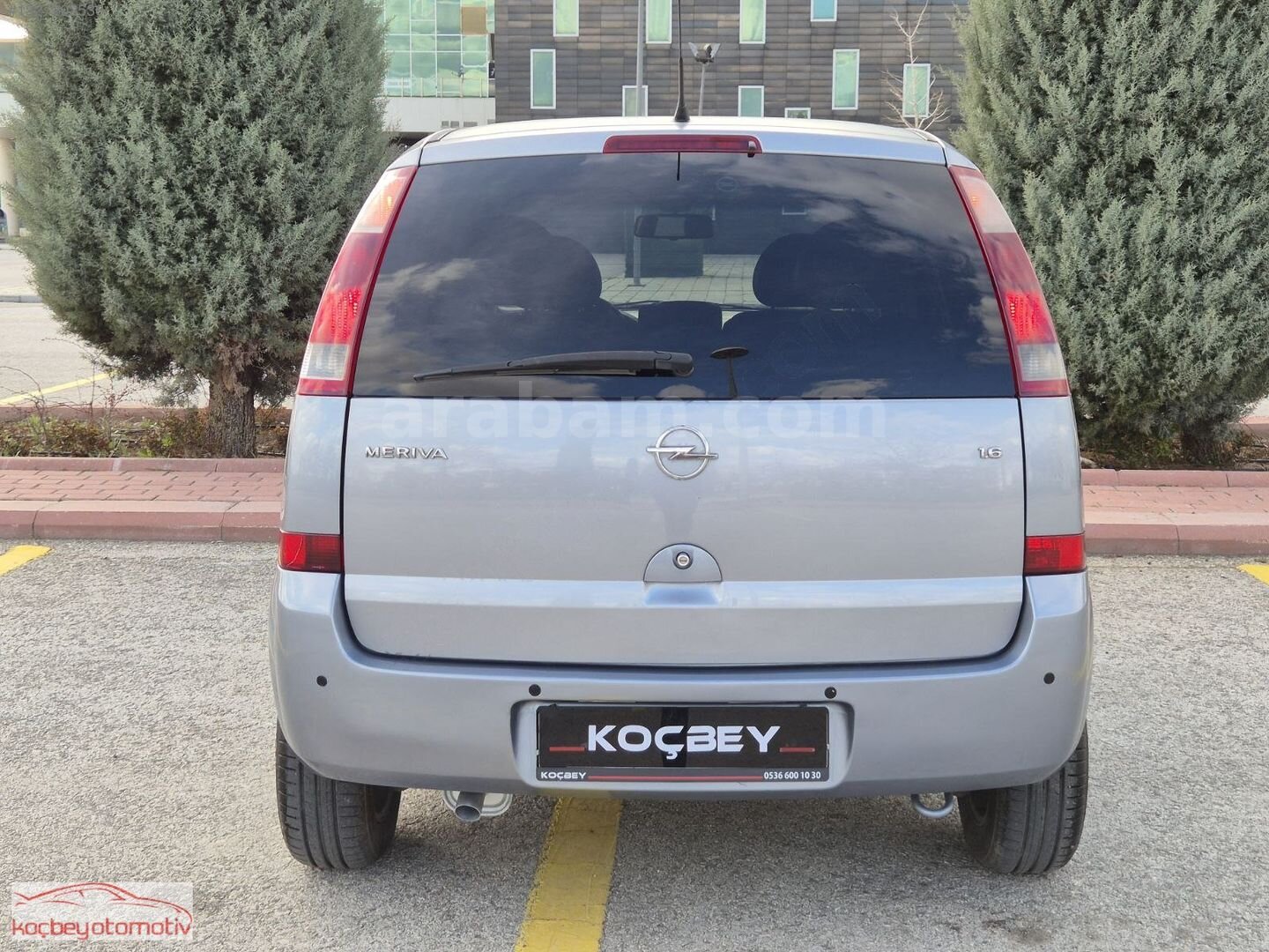 Galeriden Opel Meriva 1.6 Cosmo 2004 Model Konya 250.000 km Gri 7