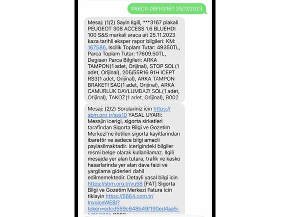 2. SAHIBINDEN TEMIZ KULLANILMIŞ 308