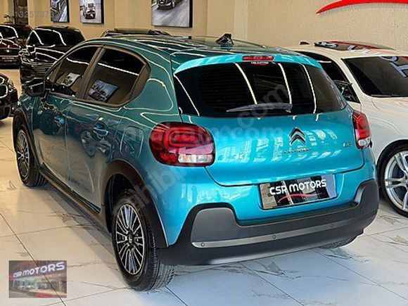 CSR MOTORS-2021 CİTROEN C3 1.2 PURETECH FEEL-88.000KM-LANSMAN