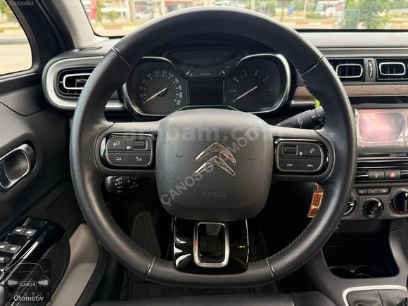 HATASIZ 2022 CİTROEN C3 1.2 FEEL 22.oookm 83HP