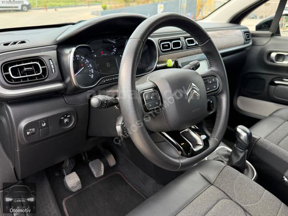 HATASIZ 2022 CİTROEN C3 1.2 FEEL 22.oookm 83HP