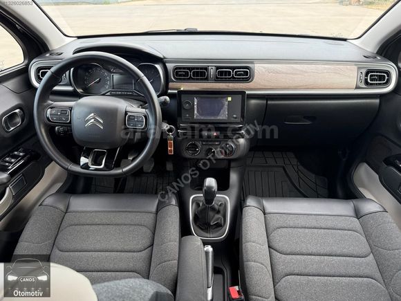HATASIZ 2022 CİTROEN C3 1.2 FEEL 22.oookm 83HP