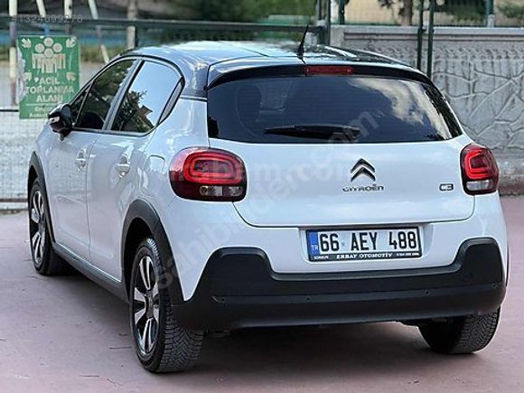 2019 CITROEN C3 1.2 PURETECH FEEL EAT6/ÇİFT RENK BOYASIZ KAYITSZ