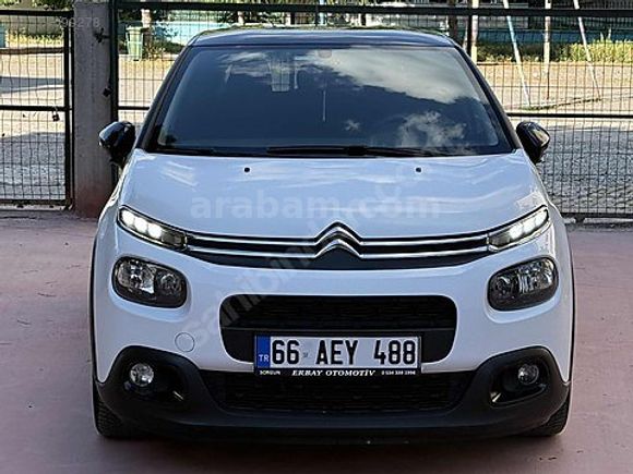 2019 CITROEN C3 1.2 PURETECH FEEL EAT6/ÇİFT RENK BOYASIZ KAYITSZ