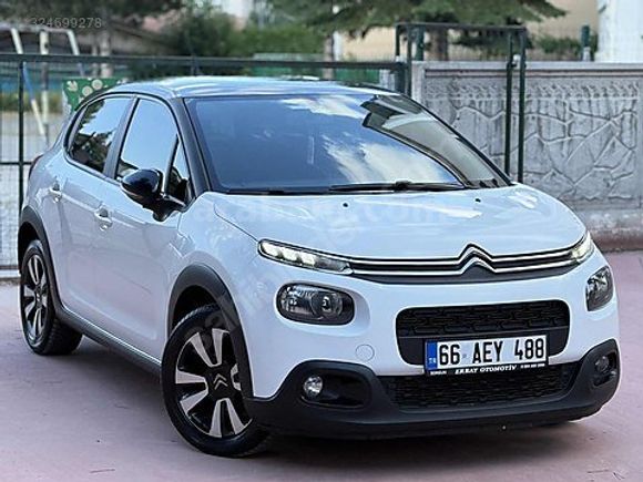 2019 CITROEN C3 1.2 PURETECH FEEL EAT6/ÇİFT RENK BOYASIZ KAYITSZ