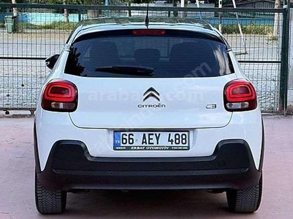 2019 CITROEN C3 1.2 PURETECH FEEL EAT6/ÇİFT RENK BOYASIZ KAYITSZ