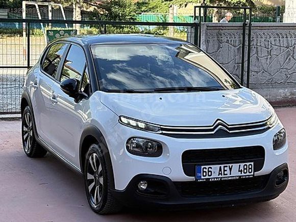 2019 CITROEN C3 1.2 PURETECH FEEL EAT6/ÇİFT RENK BOYASIZ KAYITSZ