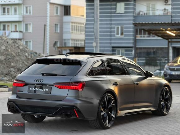 2021 AUDİ RS6 4.0 TFSİ QUATTRO+90.360KM+ARKA AKS+MAT+HATASIZ