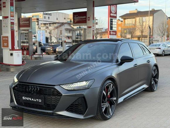 2021 AUDİ RS6 4.0 TFSİ QUATTRO+90.360KM+ARKA AKS+MAT+HATASIZ