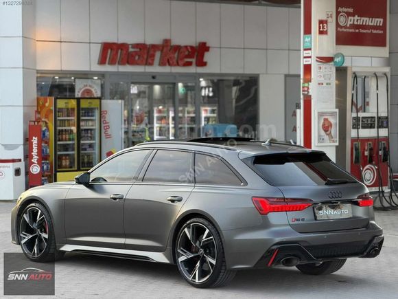 2021 AUDİ RS6 4.0 TFSİ QUATTRO+90.360KM+ARKA AKS+MAT+HATASIZ
