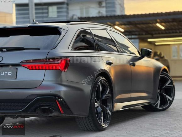 2021 AUDİ RS6 4.0 TFSİ QUATTRO+90.360KM+ARKA AKS+MAT+HATASIZ