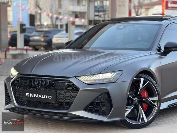 2021 AUDİ RS6 4.0 TFSİ QUATTRO+90.360KM+ARKA AKS+MAT+HATASIZ