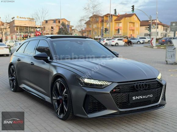 2021 AUDİ RS6 4.0 TFSİ QUATTRO+90.360KM+ARKA AKS+MAT+HATASIZ