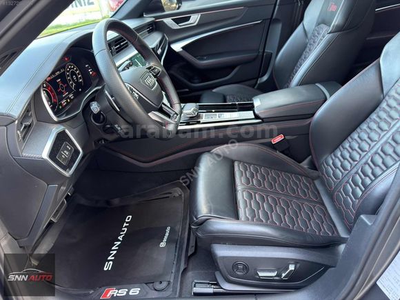 2021 AUDİ RS6 4.0 TFSİ QUATTRO+90.360KM+ARKA AKS+MAT+HATASIZ