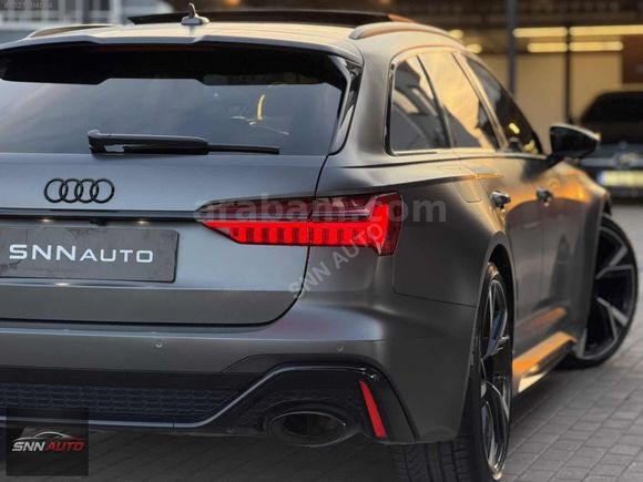 2021 AUDİ RS6 4.0 TFSİ QUATTRO+90.360KM+ARKA AKS+MAT+HATASIZ