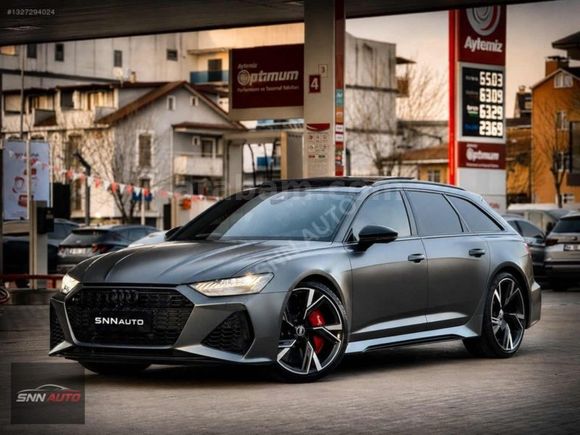 2021 AUDİ RS6 4.0 TFSİ QUATTRO+90.360KM+ARKA AKS+MAT+HATASIZ