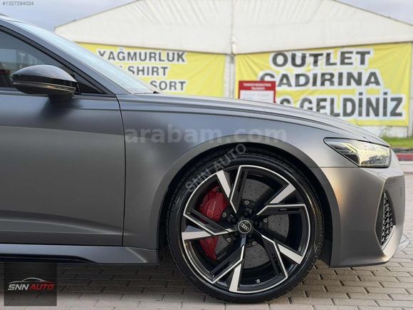 2021 AUDİ RS6 4.0 TFSİ QUATTRO+90.360KM+ARKA AKS+MAT+HATASIZ