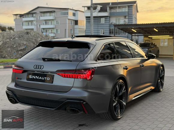 2021 AUDİ RS6 4.0 TFSİ QUATTRO+90.360KM+ARKA AKS+MAT+HATASIZ