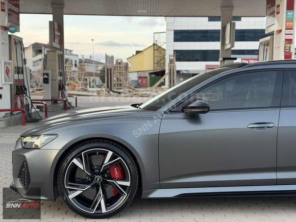 2021 AUDİ RS6 4.0 TFSİ QUATTRO+90.360KM+ARKA AKS+MAT+HATASIZ