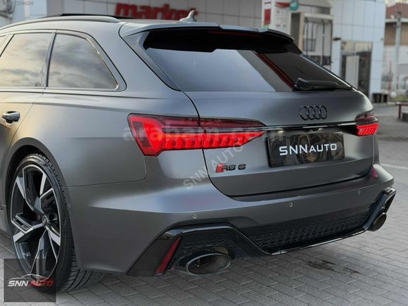 2021 AUDİ RS6 4.0 TFSİ QUATTRO+90.360KM+ARKA AKS+MAT+HATASIZ