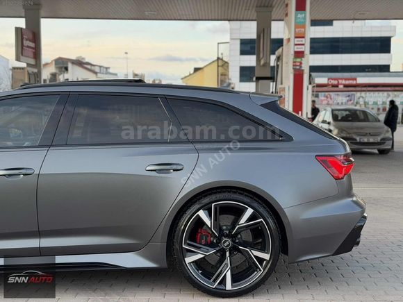 2021 AUDİ RS6 4.0 TFSİ QUATTRO+90.360KM+ARKA AKS+MAT+HATASIZ